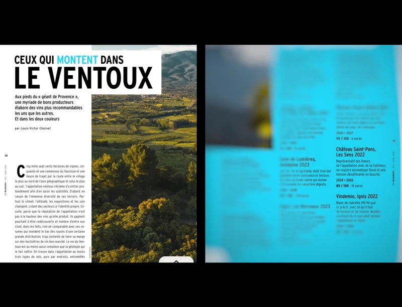 Les Sens Blanc - AOC Ventoux 2024 Vin Biologique HVE