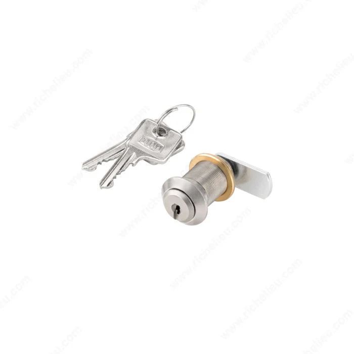 Serrure à came pour panneau de bois jusqu'à 20 mm (25/32 po) d'épaisseur