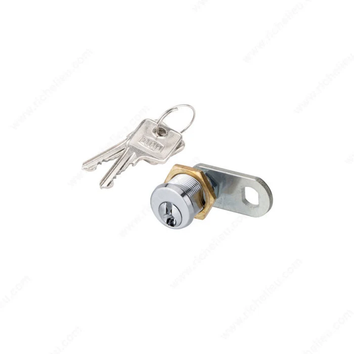 Serrure à came pour panneau de métal jusqu'à de 15 mm (19/32 po) d'épaisseur