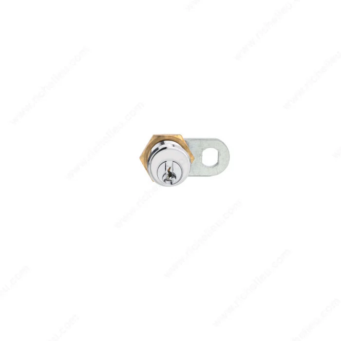 Serrure à came pour panneau de métal jusqu'à de 15 mm (19/32 po) d'épaisseur