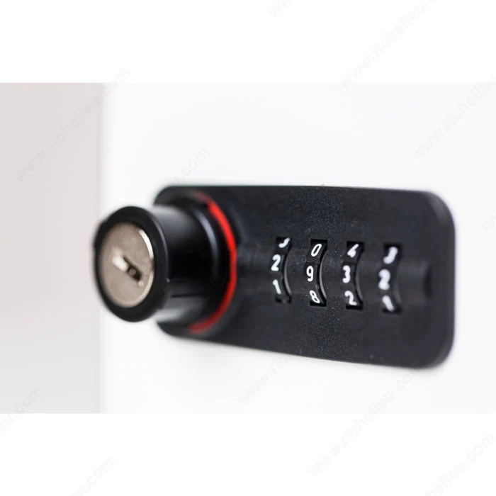 Serrure à combinaison rectangulaire - Code fixe