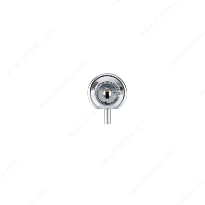 Serrure pour porte battante en verre