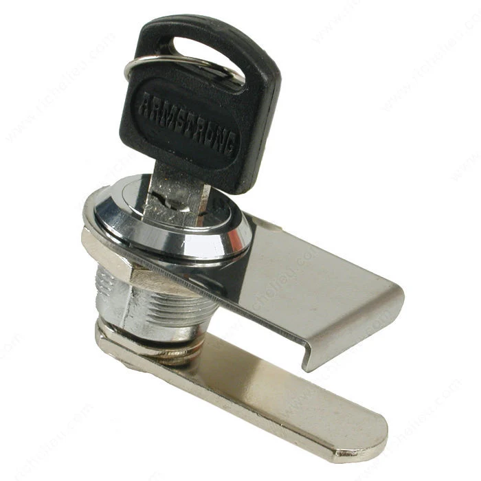 Serrure simple pour porte de verre