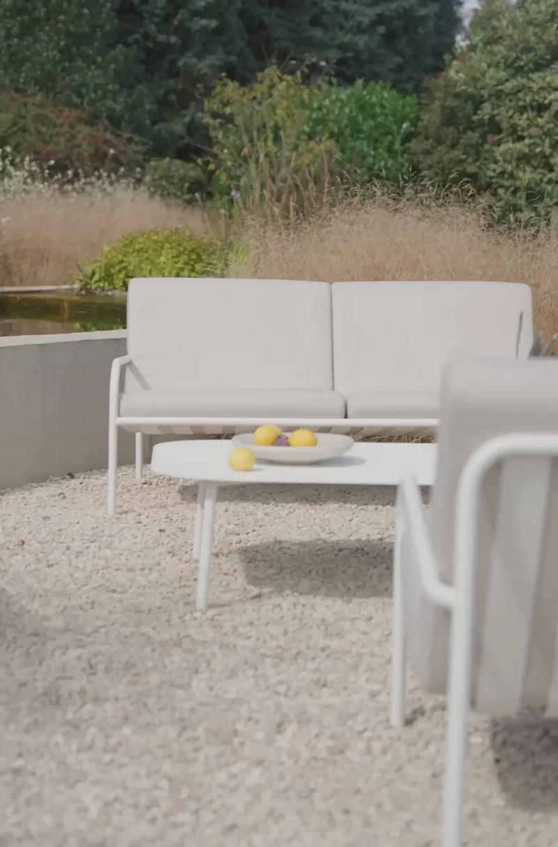 GARTEN LOUNGE SET (3 tlg.)