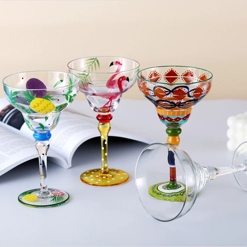 Verre à margarita couleurs
