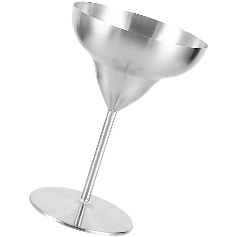 Verre margarita métal gris