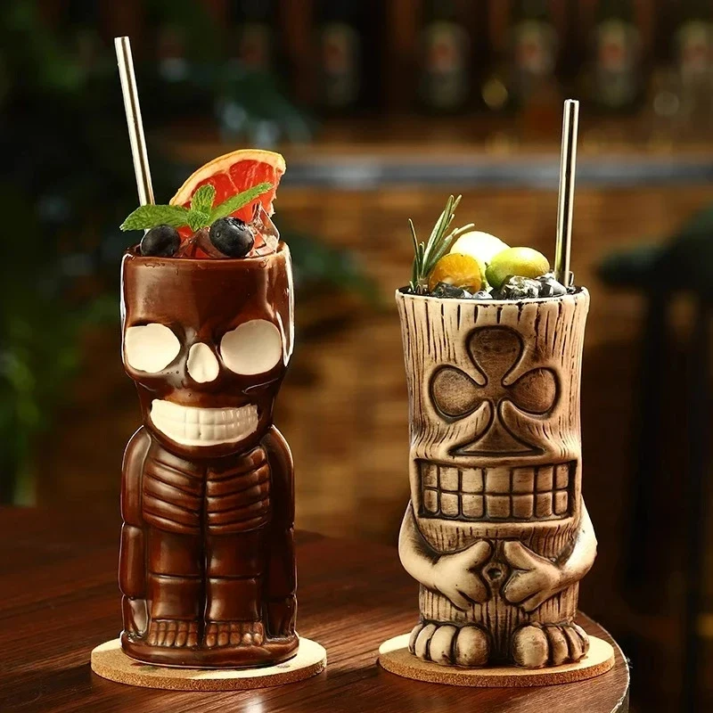 Verre tiki bonhomme 450ml