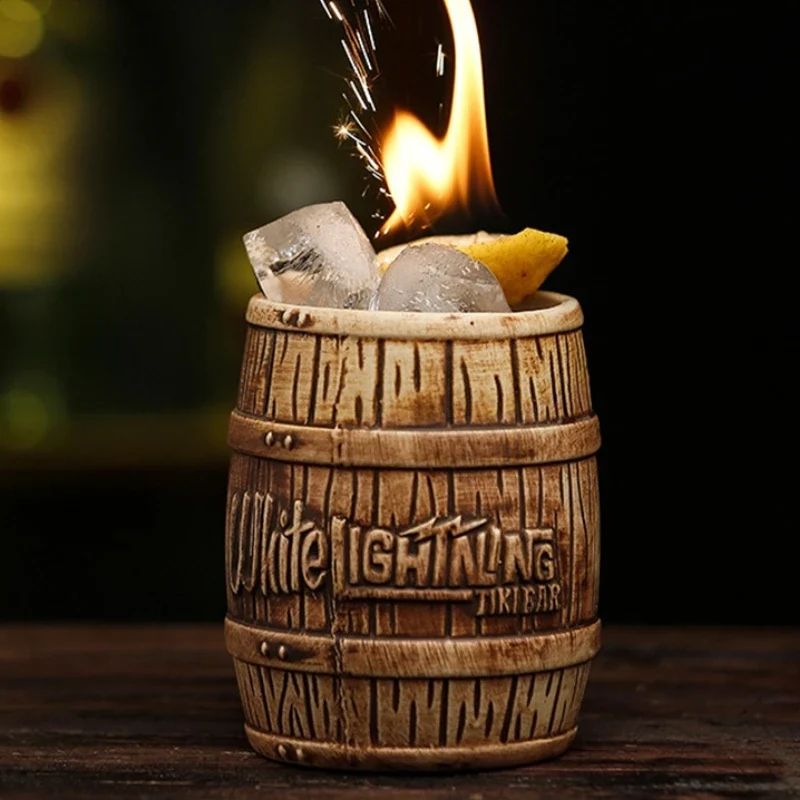 Verre tiki tonneau 600ml