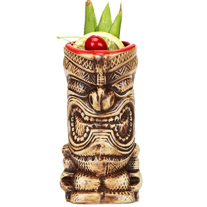 Verre tiki grincheux 420ml