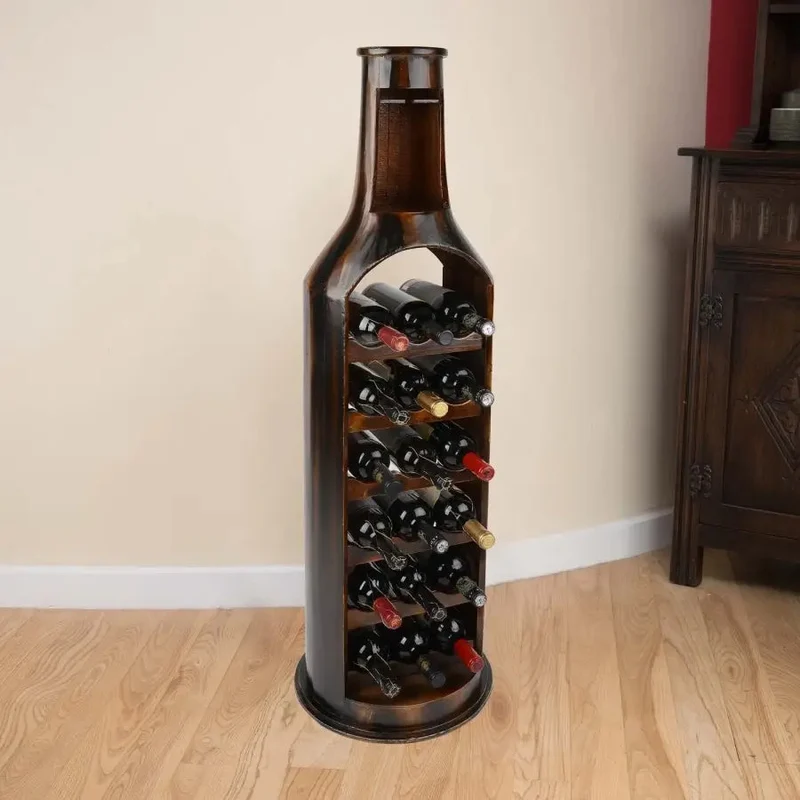 Porte Bouteille Bois Jéroboam