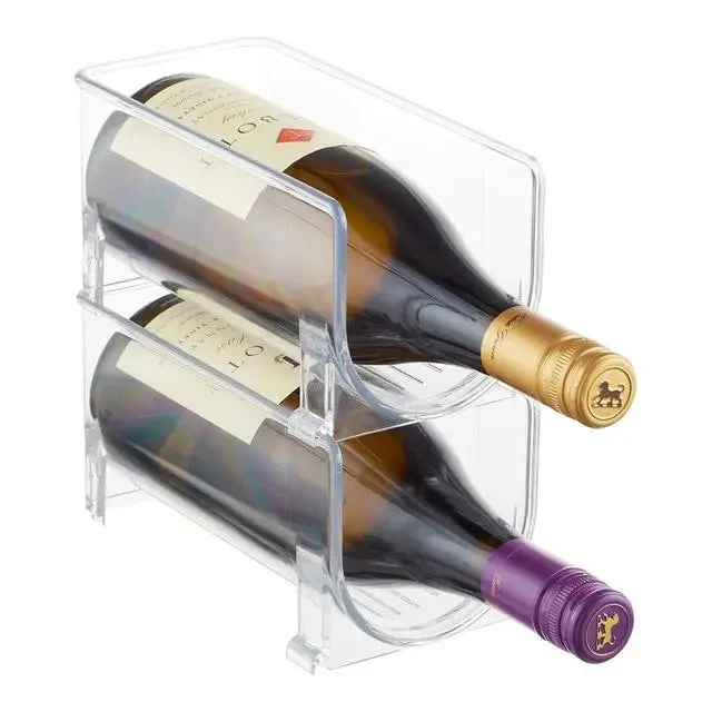 Porte Bouteille Frigo Empilable Glassy