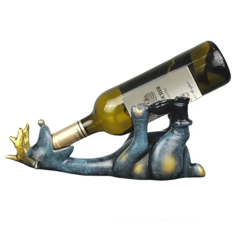 Porte Bouteille Original Cerf De Noël