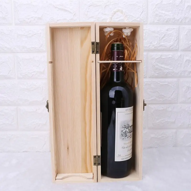 Caisse en bois vin personnalisable Taste