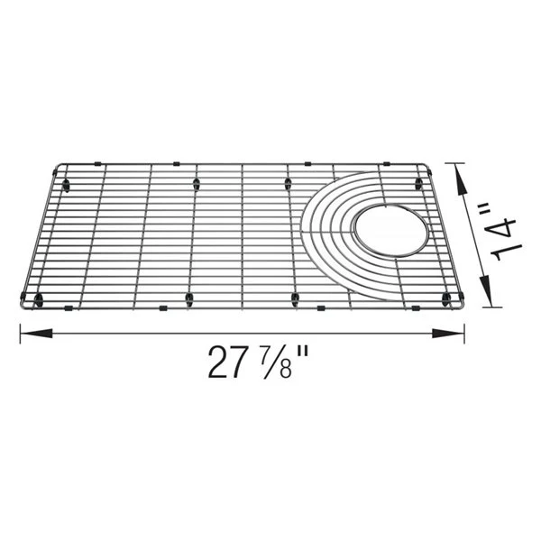 Grille pour évier Blanco - Inteos 33