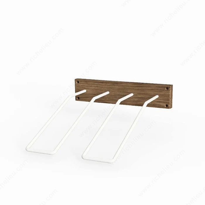 Supports à angle pour bouteille de vin