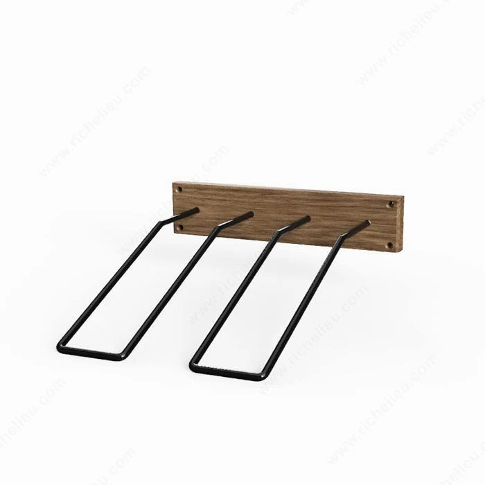 Supports à angle pour bouteille de vin