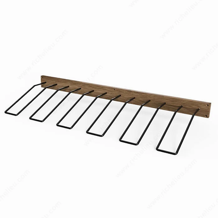Supports à angle pour bouteille de vin