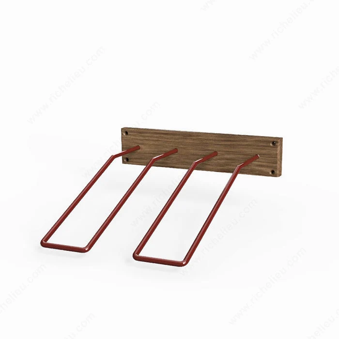 Supports à angle pour bouteille de vin