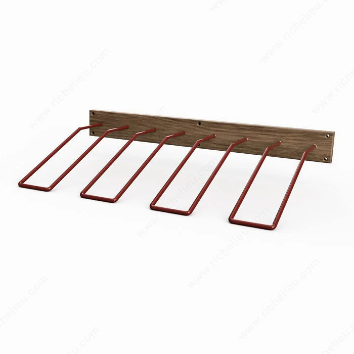 Supports à angle pour bouteille de vin