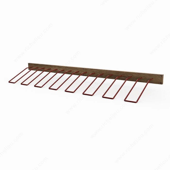 Supports à angle pour bouteille de vin