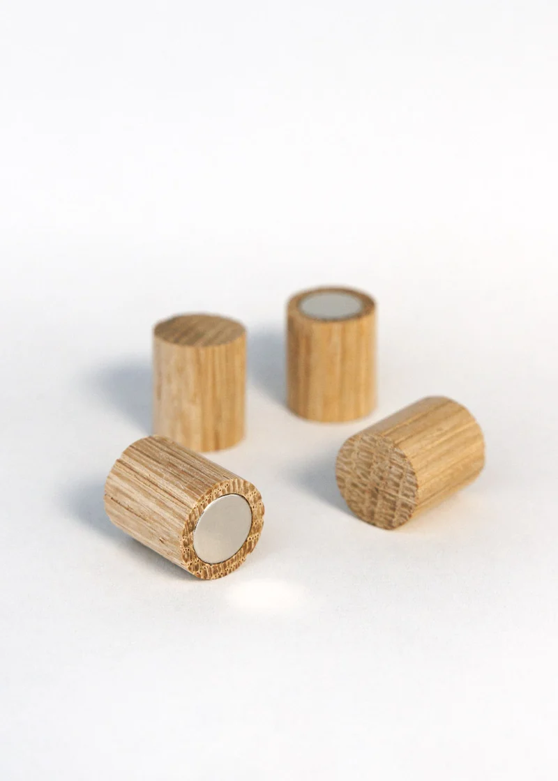 HOLZMAGNETE ELA (4er Set)