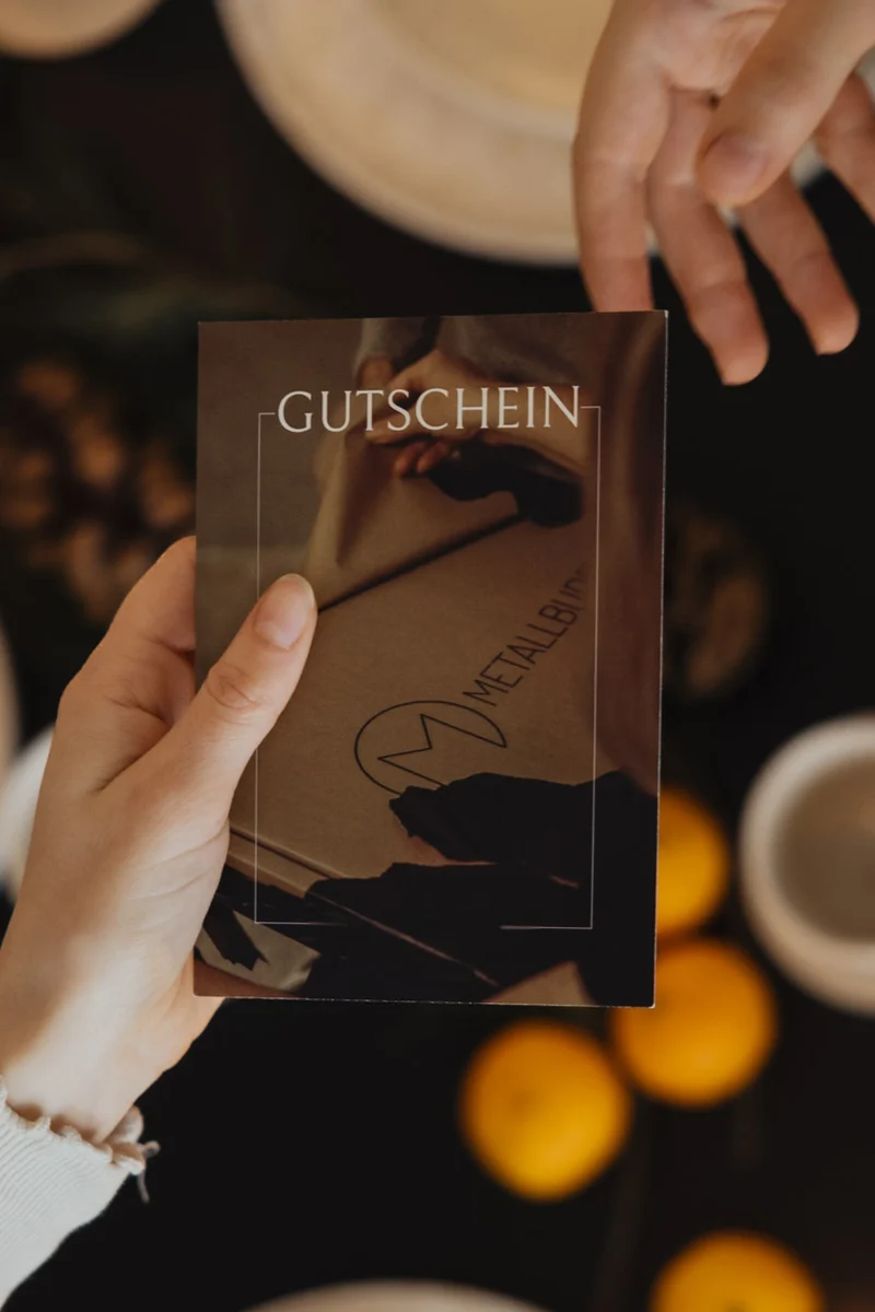 METALLBUDE GESCHENKGUTSCHEIN
