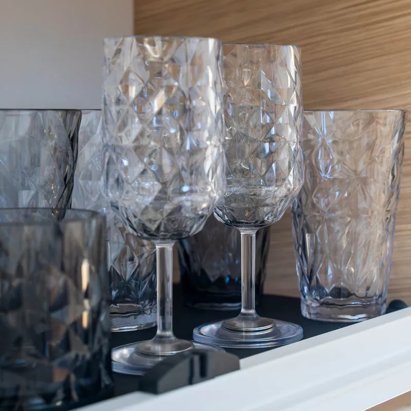 Magnet-Kunststoffgläser WEIN CLEAR PRISMA