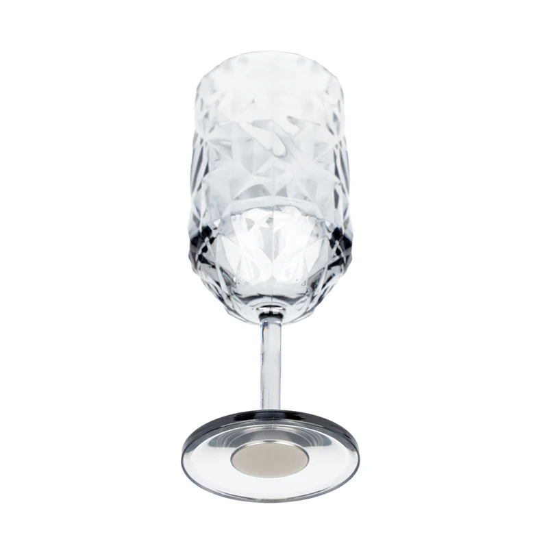 Magnet-Kunststoffglas WEIN GREY PRISMA ohne Pad