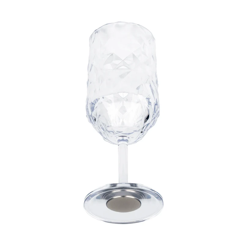 Magnet-Kunststoffglas WEIN CLEAR PRISMA ohne Pad