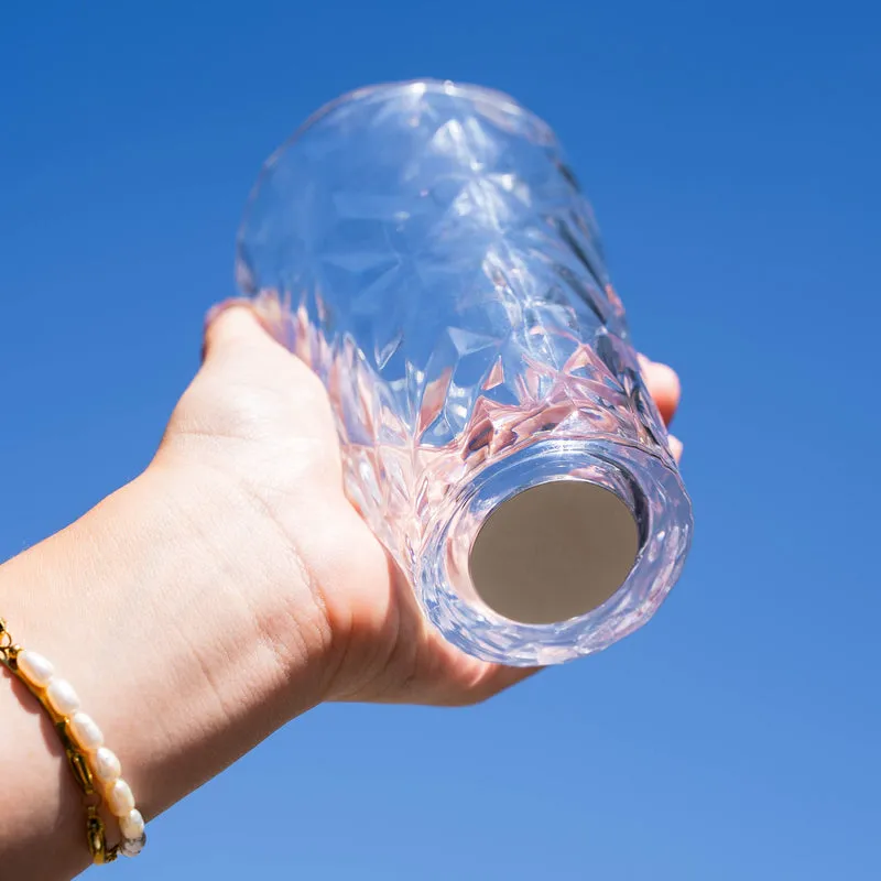 Magnet-Kunststoffglas LONGDRINK CLEAR PRISMA ohne Pad