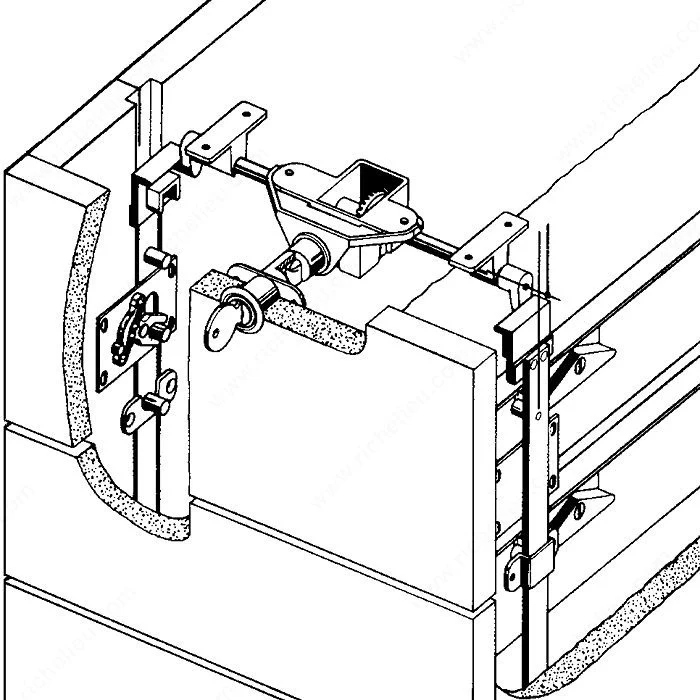 Gâchette antibasculement