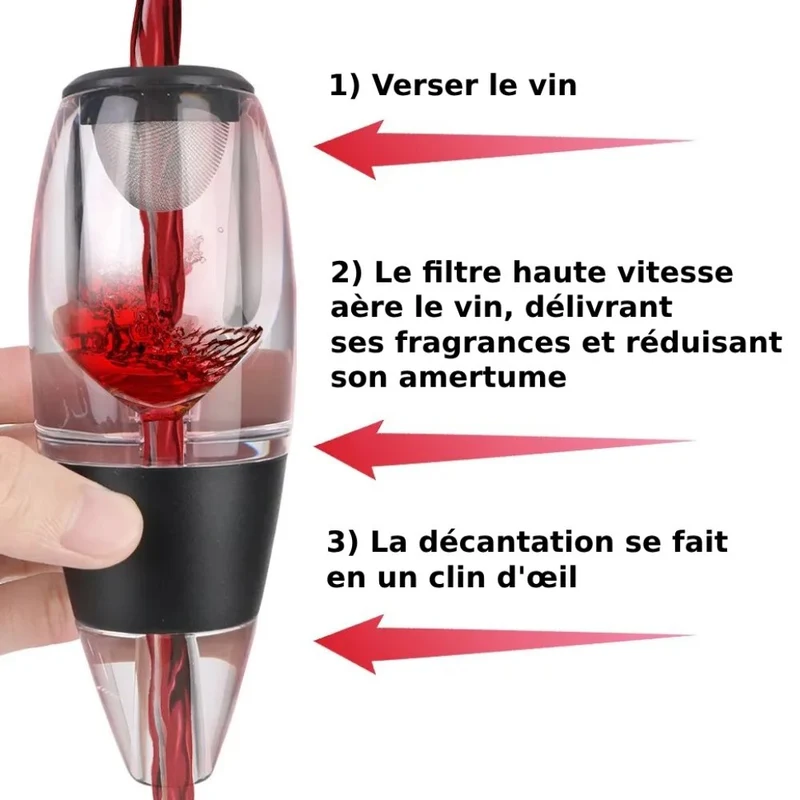 Aérateur De Vin Magic Decanter Luxe