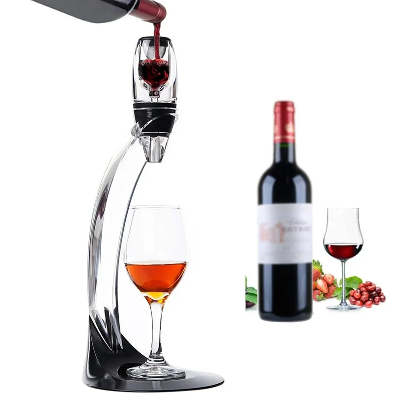 Aérateur de vin | Magic Decanter Luxe avec support