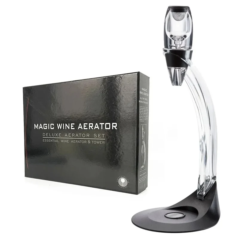 Aérateur de vin | Magic Decanter Luxe avec support