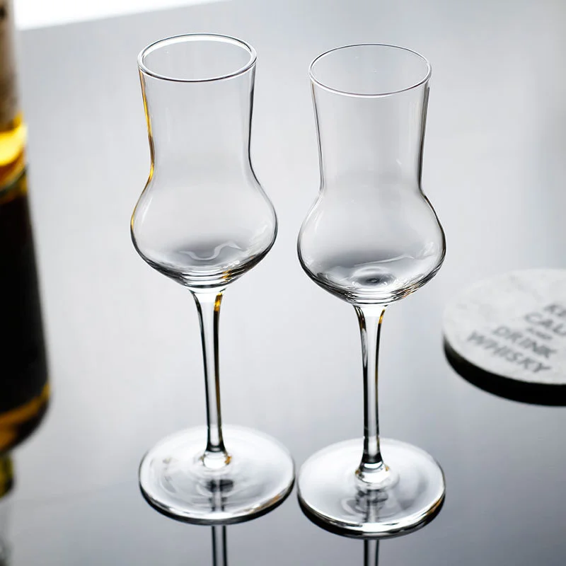 Lot 2 verres tulipe 100ml
