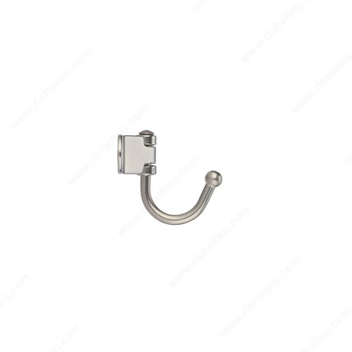 Crochet utilitaire pivotant en acier inoxydable