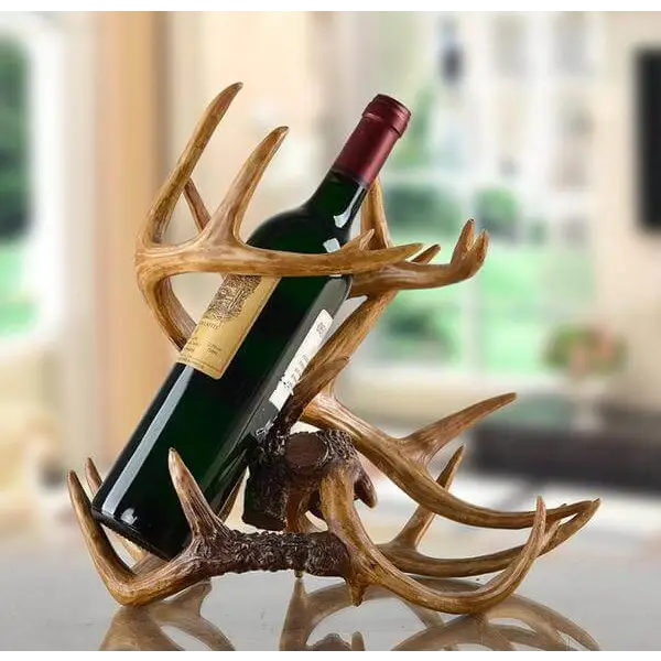 Porte Bouteille | Bois De Cerf Deer