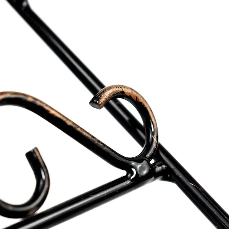 Porte Bouteille Charette | Gold & Black
