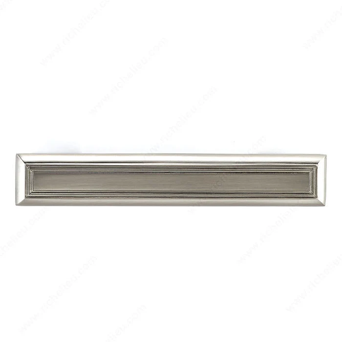 LOTS 15 POIGNÉES traditionnelle en métal 7759 - Nickel brossé