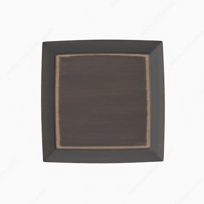LOTS 12 BOUTONS transitionnel en métal 501 - Bronze huilé brossé