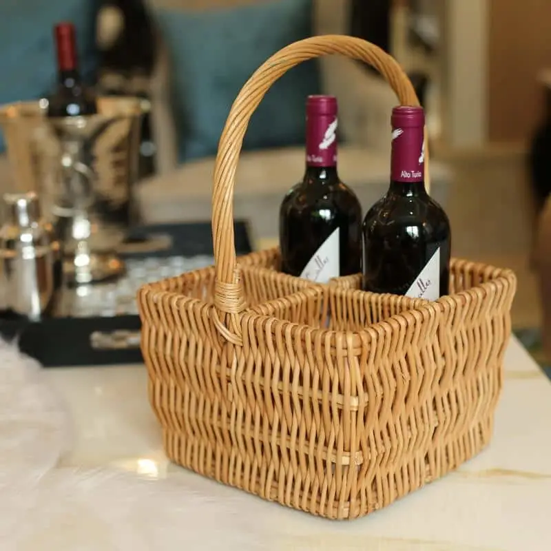 Porte Bouteille Rotin Vidauban