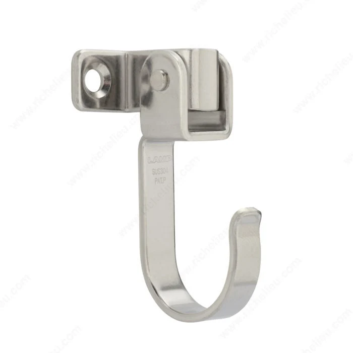 Crochet utilitaire pivotant en acier inoxydable - UC