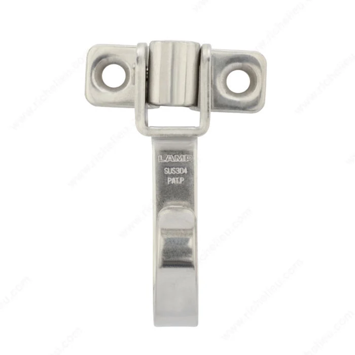 Crochet utilitaire pivotant en acier inoxydable - UC