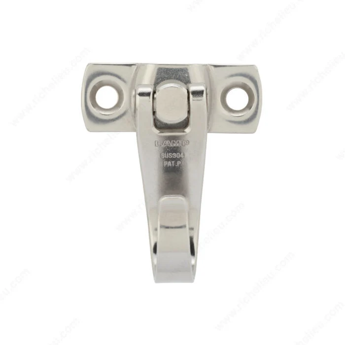 Crochet utilitaire pivotant en acier inoxydable - UJ