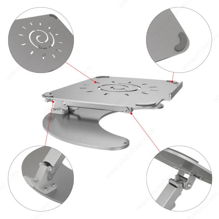 Support pour ordinateur portable 2 à hauteur réglable