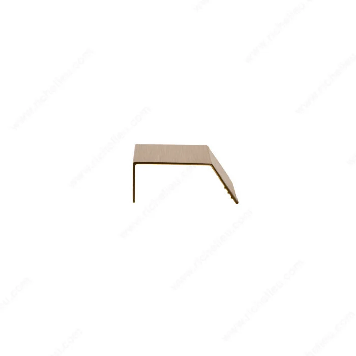 Poignée contemporaine en aluminium pour rebord - 9494