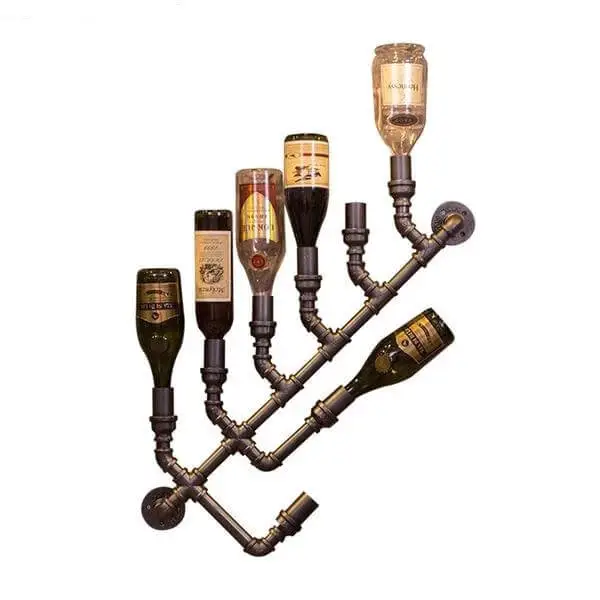 Porte Bouteille Mural Plummer
