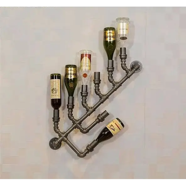 Porte Bouteille Mural Plummer