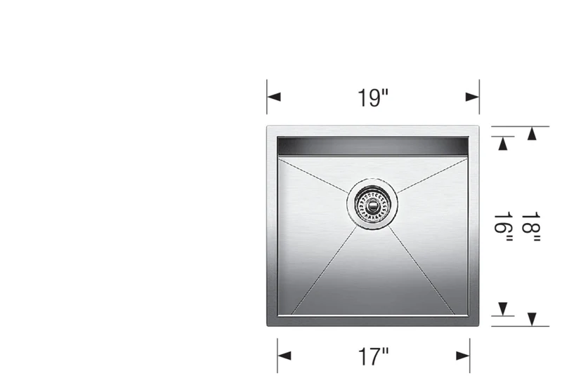Évier Blanco - Precision U 1