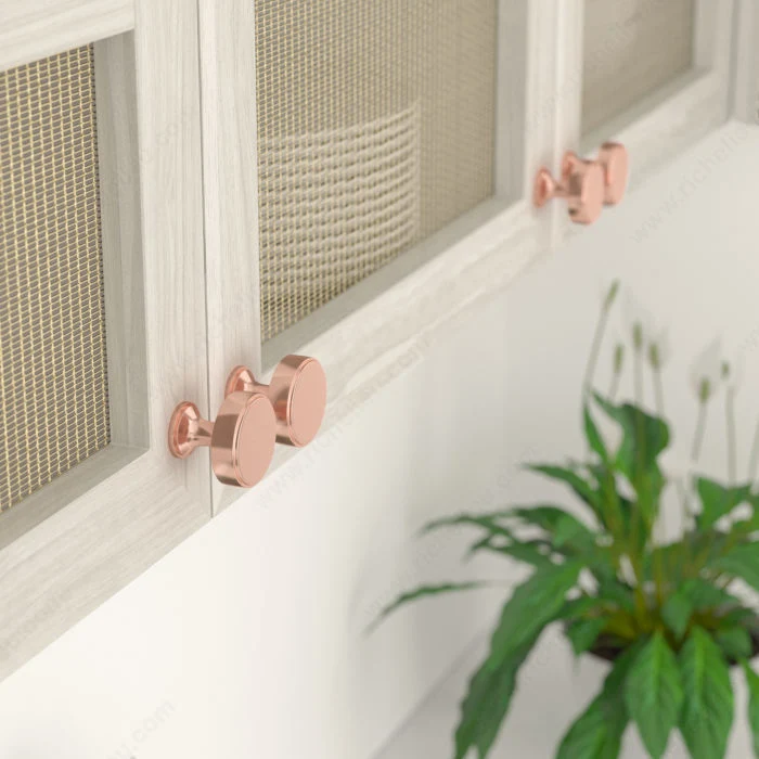 Bouton transitionnel en métal - 6884